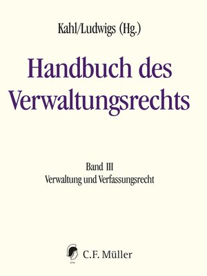 cover image of Handbuch des Verwaltungsrechts